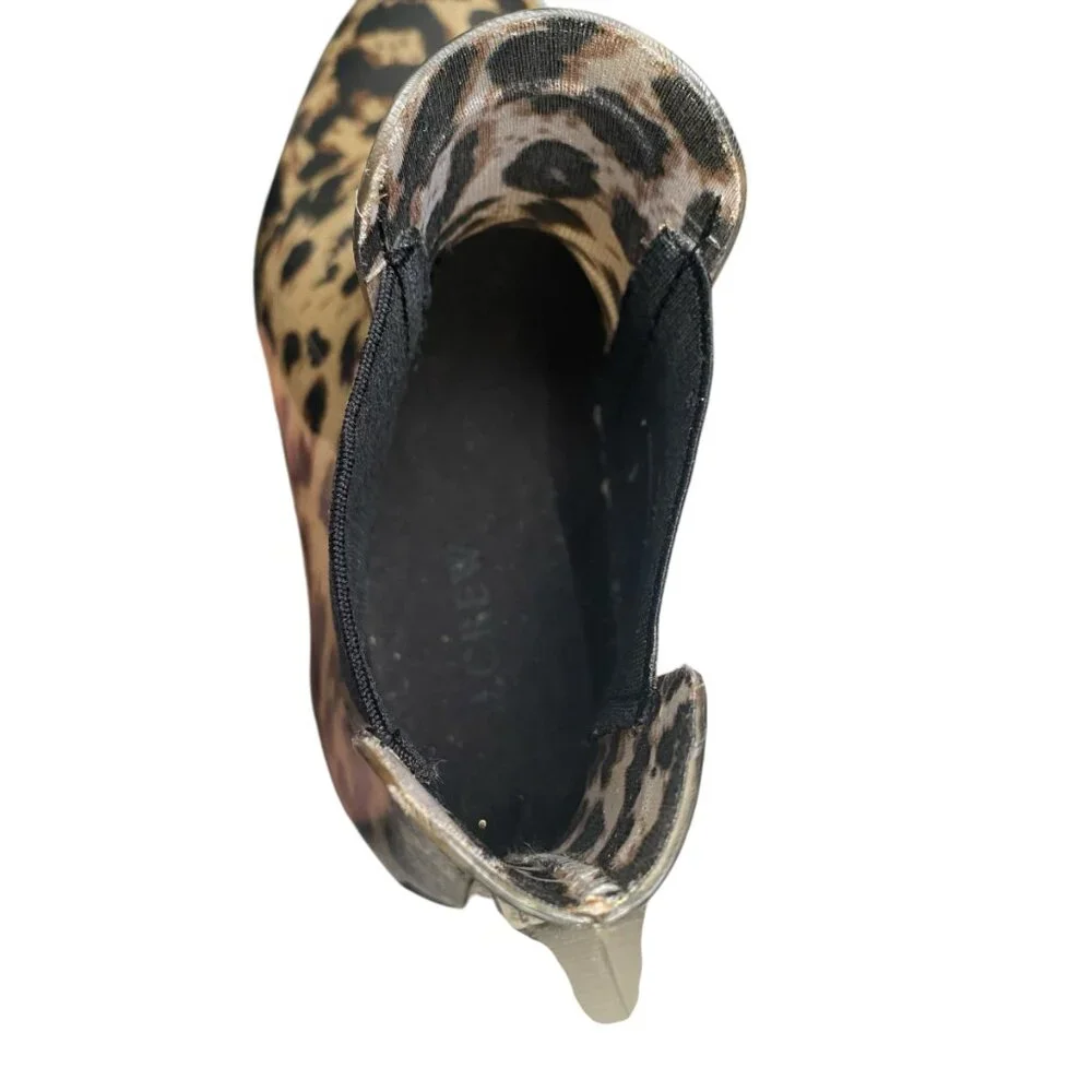 J. Crew women's chelsea cheetah casual fashion rain boots 1